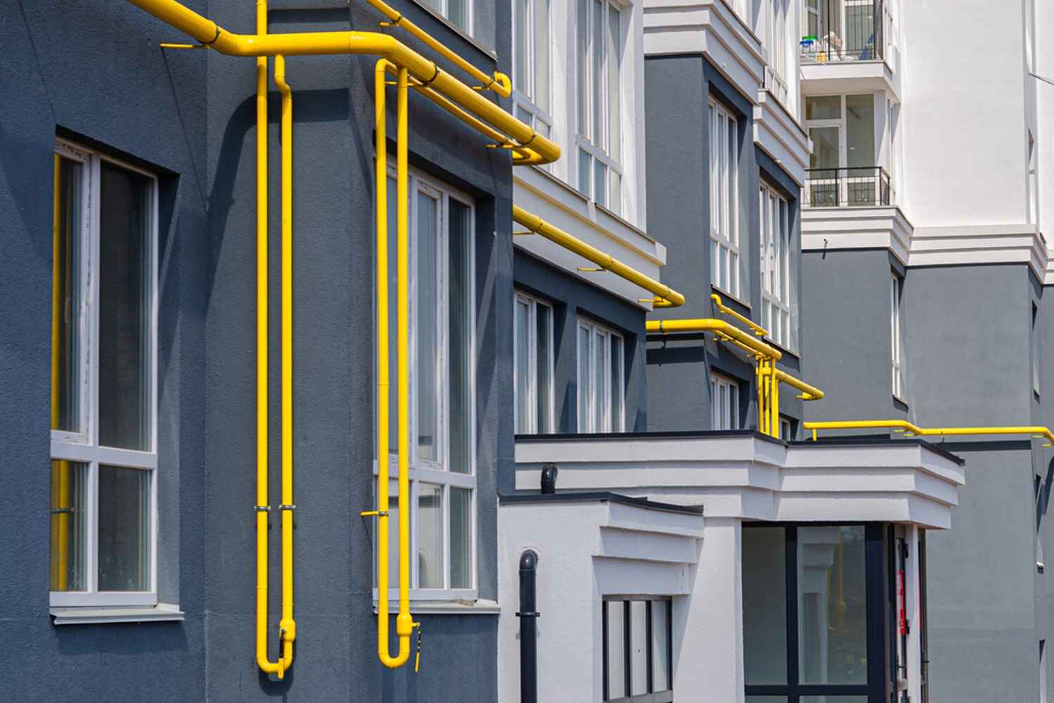 Gas piping run and fitted by Genesis