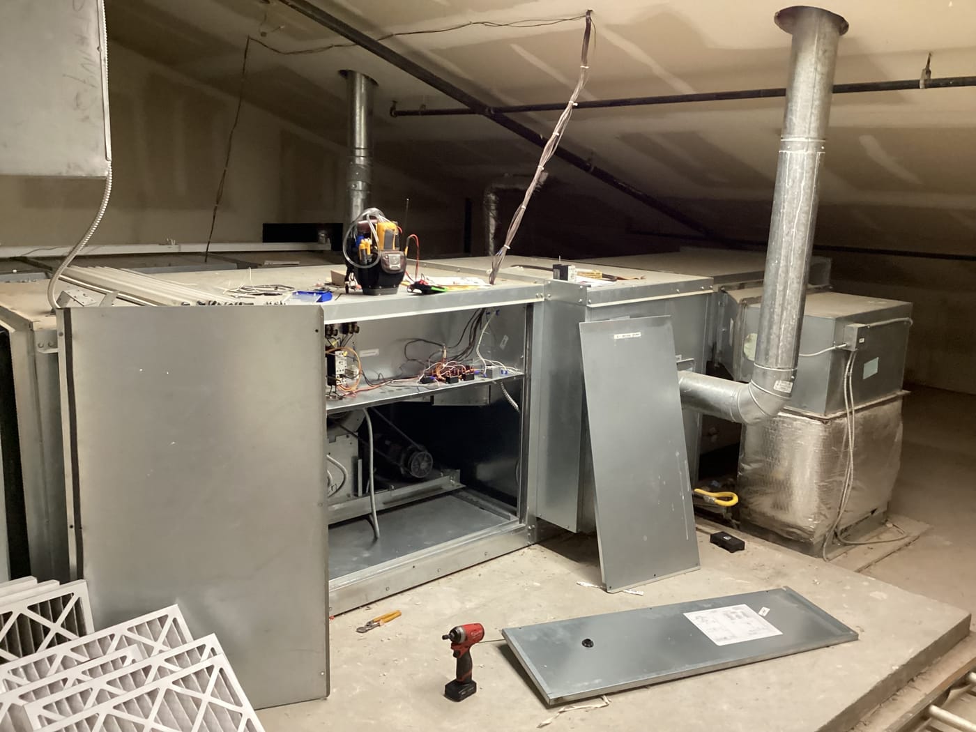 Genesis' expert technicians provided exceptional service to keep the Monroe bases' commercial gas furnace running smoothly.